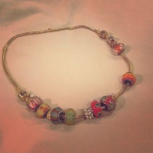 Never worn pandora necklace